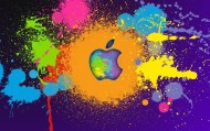 обои Радость Яблофага для рабочего стола apple краска