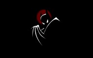 обои Логотип мультфильма о Бэтмене для рабочего стола бэтмен супергерой эмблема