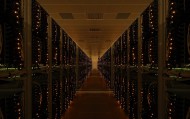 обои Серверная для рабочего стола коридор сервер