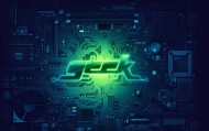 обои Печатная плата Geek для рабочего стола geek микросхема плата