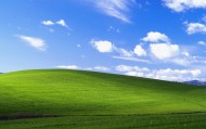 обои Стандартные обои Windows XP для рабочего стола windows луг небо