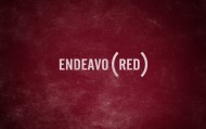 обои Endeavored — Попытавшийся для рабочего стола красный мотивация текст