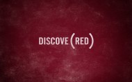 обои Discovered — Обнаруженный для рабочего стола красный мотивация текст