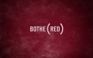обои Bothered — Обеспокоенный для рабочего стола красный мотивация текст