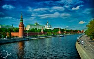 обои Московский кремль для рабочего стола кремль москва