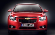 обои Chevrolet Cruze седан для рабочего стола chevrolet cruze красный шевроле