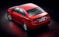 обои Шевроле Cruze красного цвета для рабочего стола chevrolet cruze красный шевроле