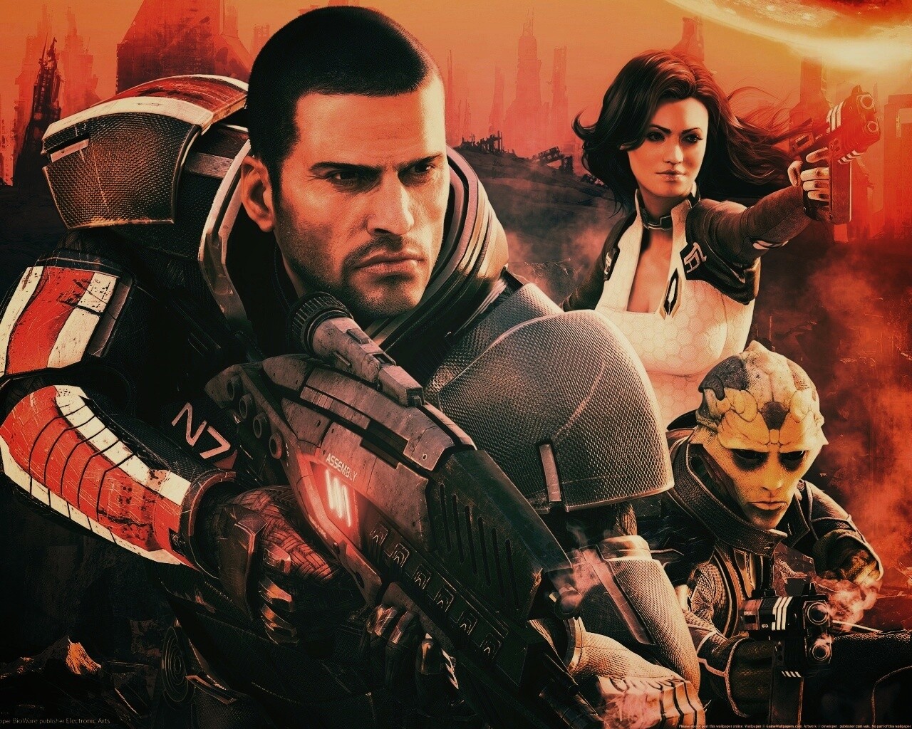 Mass Effect обои