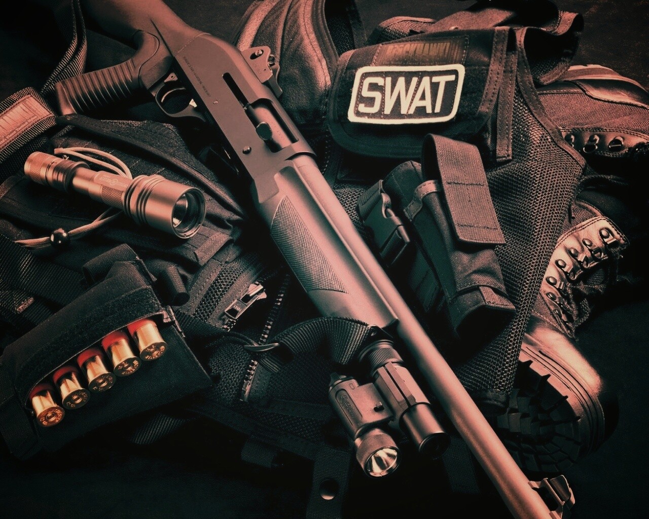 Снаряжение SWAT обои