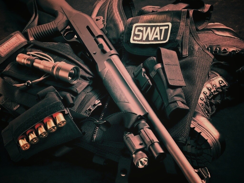 Снаряжение SWAT обои