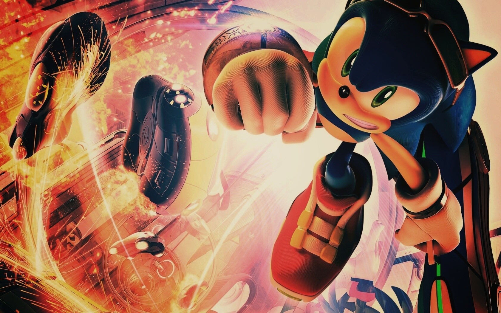 Sonic Riders обои