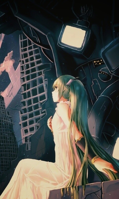 Вокалоид Hatsune Miku обои