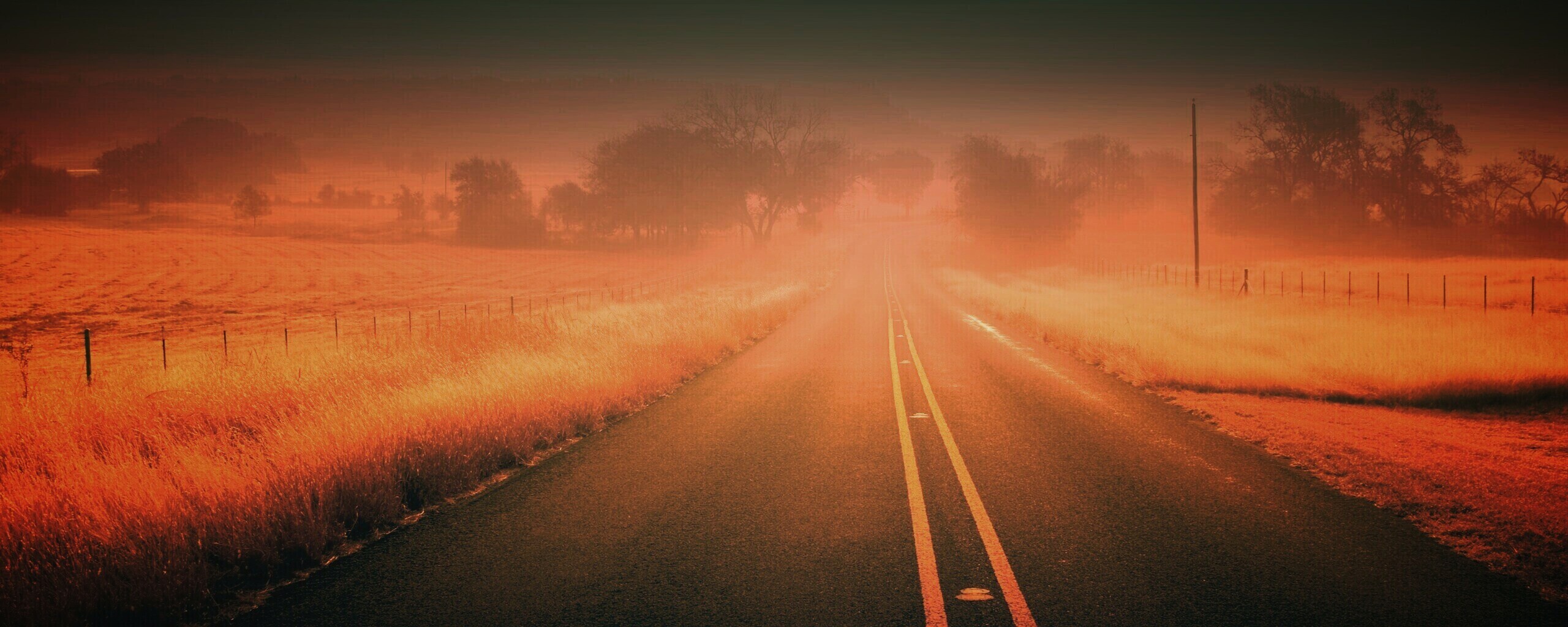 Дорога в тумане без смс