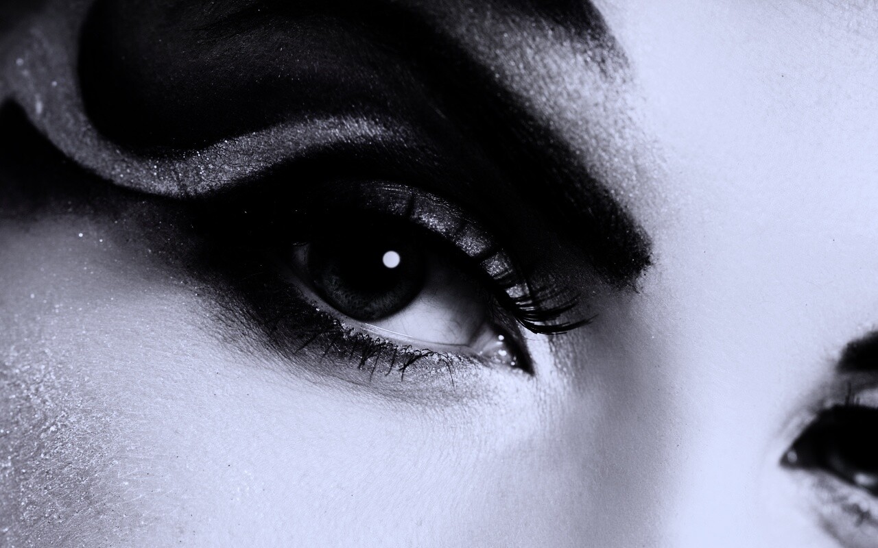 Красивый макияж для глаз обои