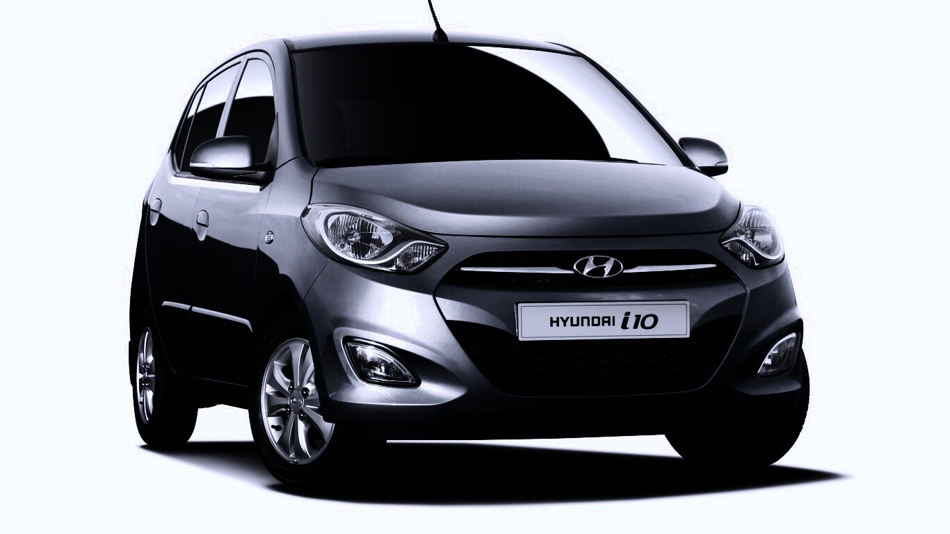 Hyundai i10 обои