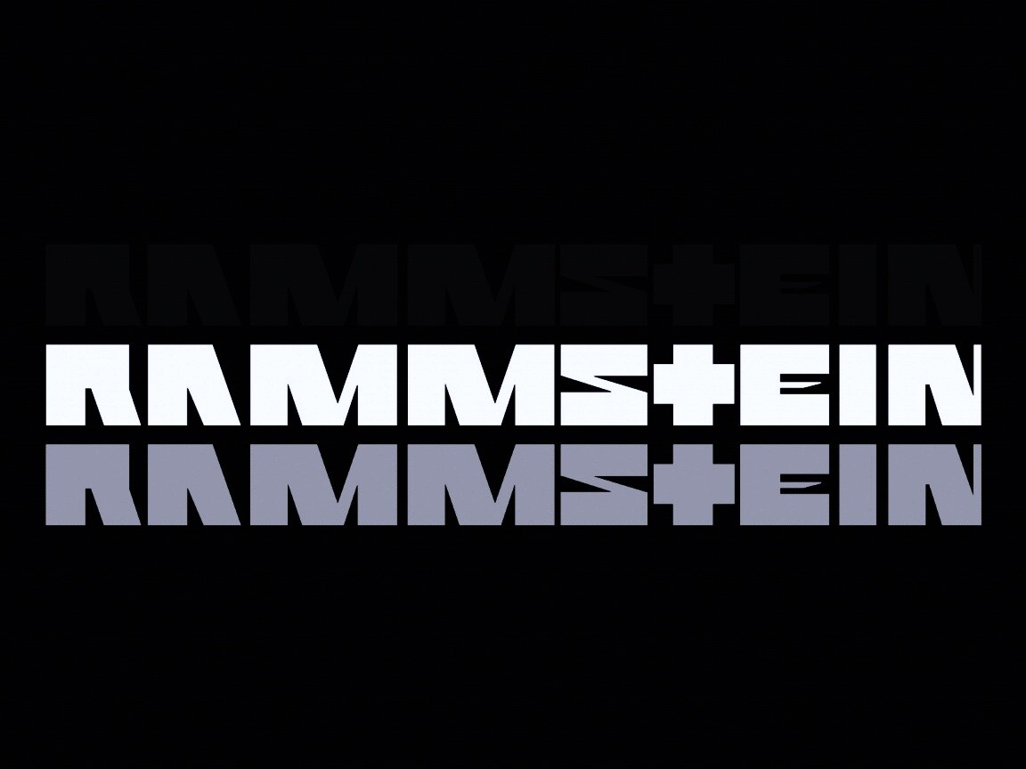 Rammstein логотип обои