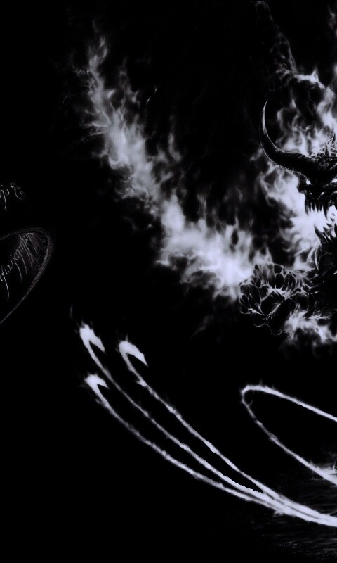 Балрог и Кольцо Всевластия обои