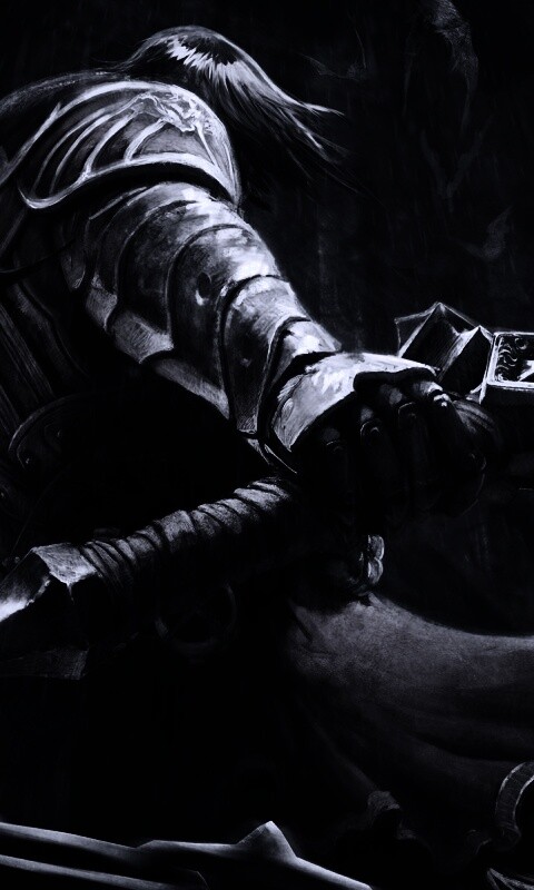 Воин с булавой обои