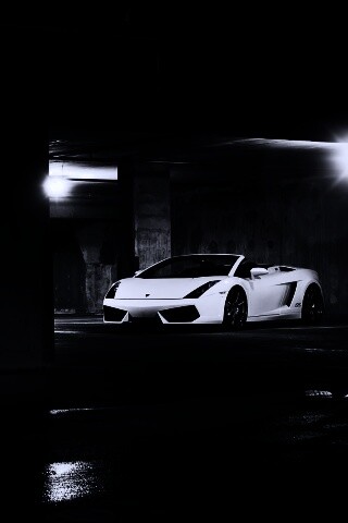 Ламборджини на подземной парковке обои