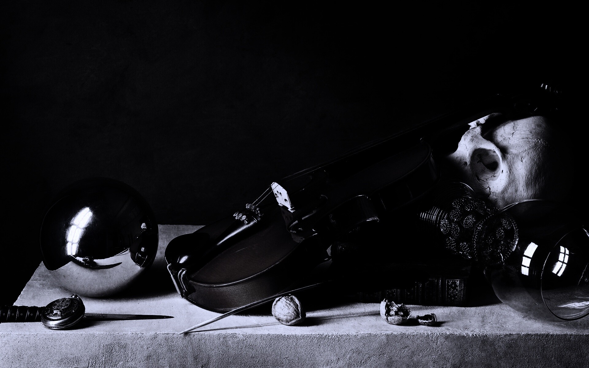 Композиция со скрипкой обои