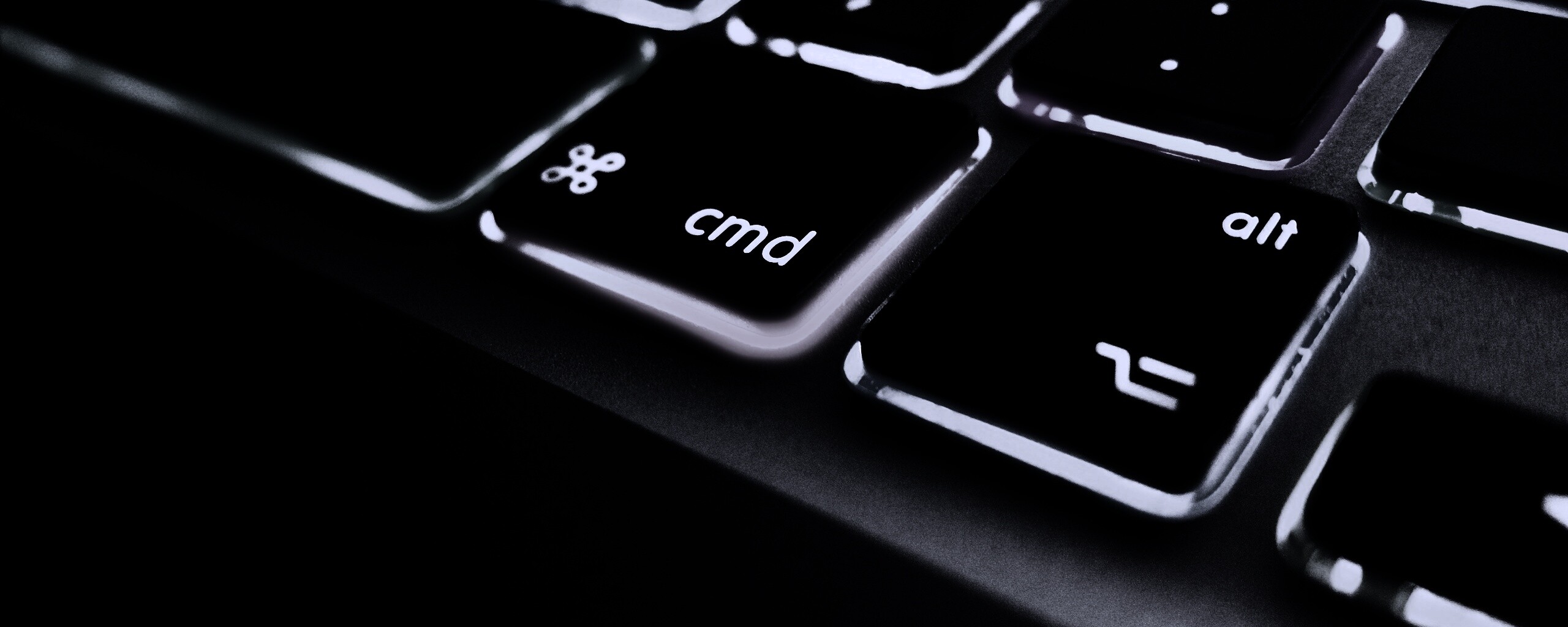 Разноцветная клава макбука обои