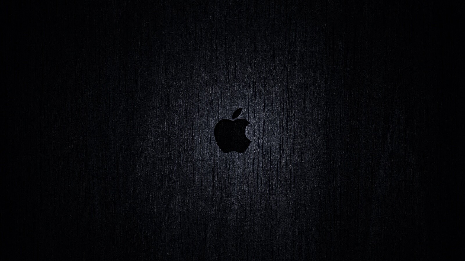 Логотип Apple на доске обои