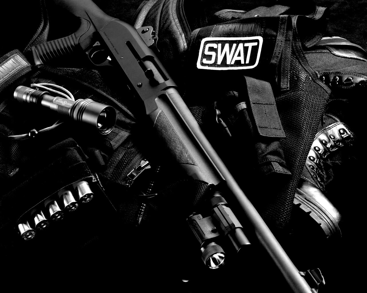 Снаряжение SWAT обои