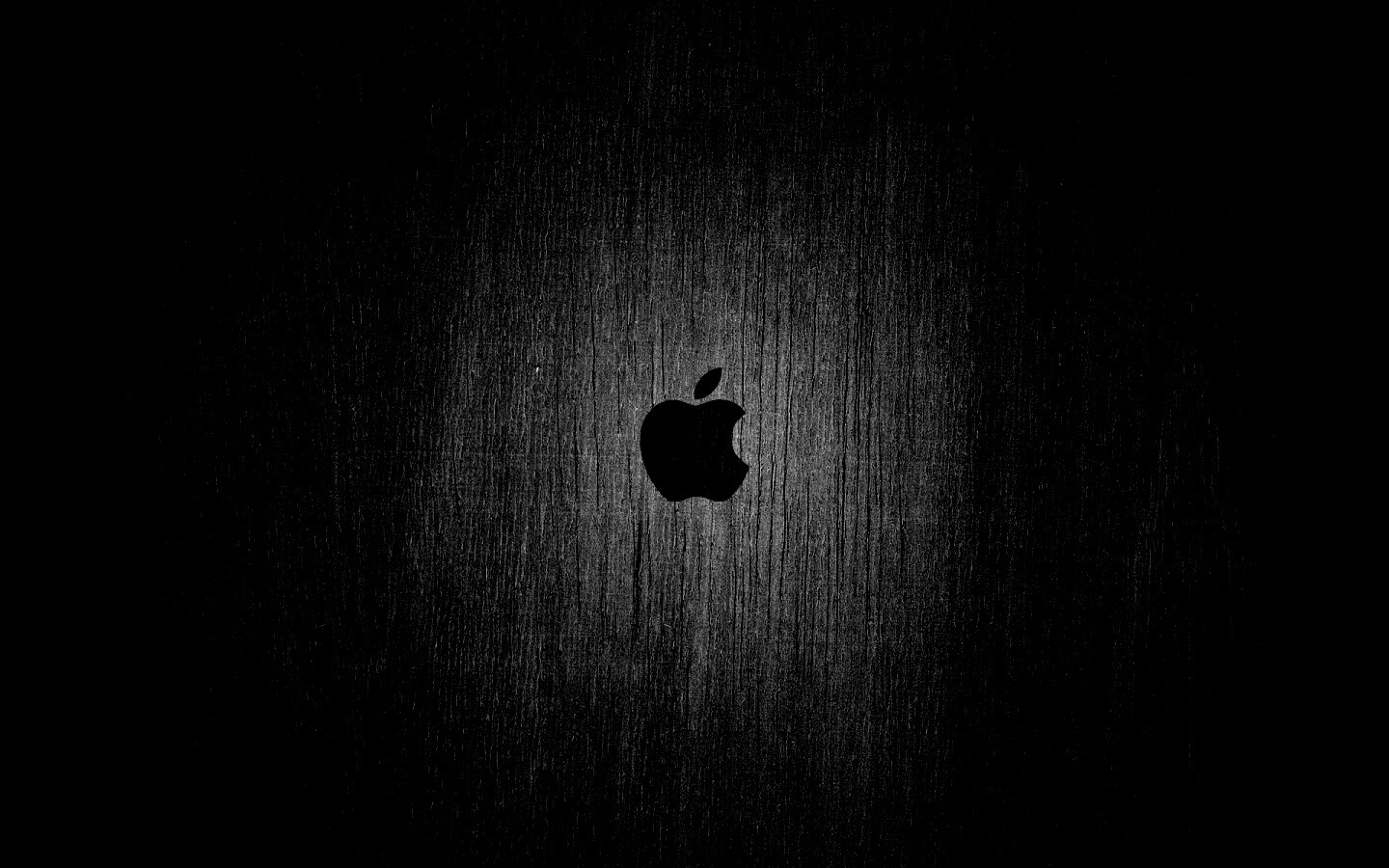 Логотип Apple на доске обои