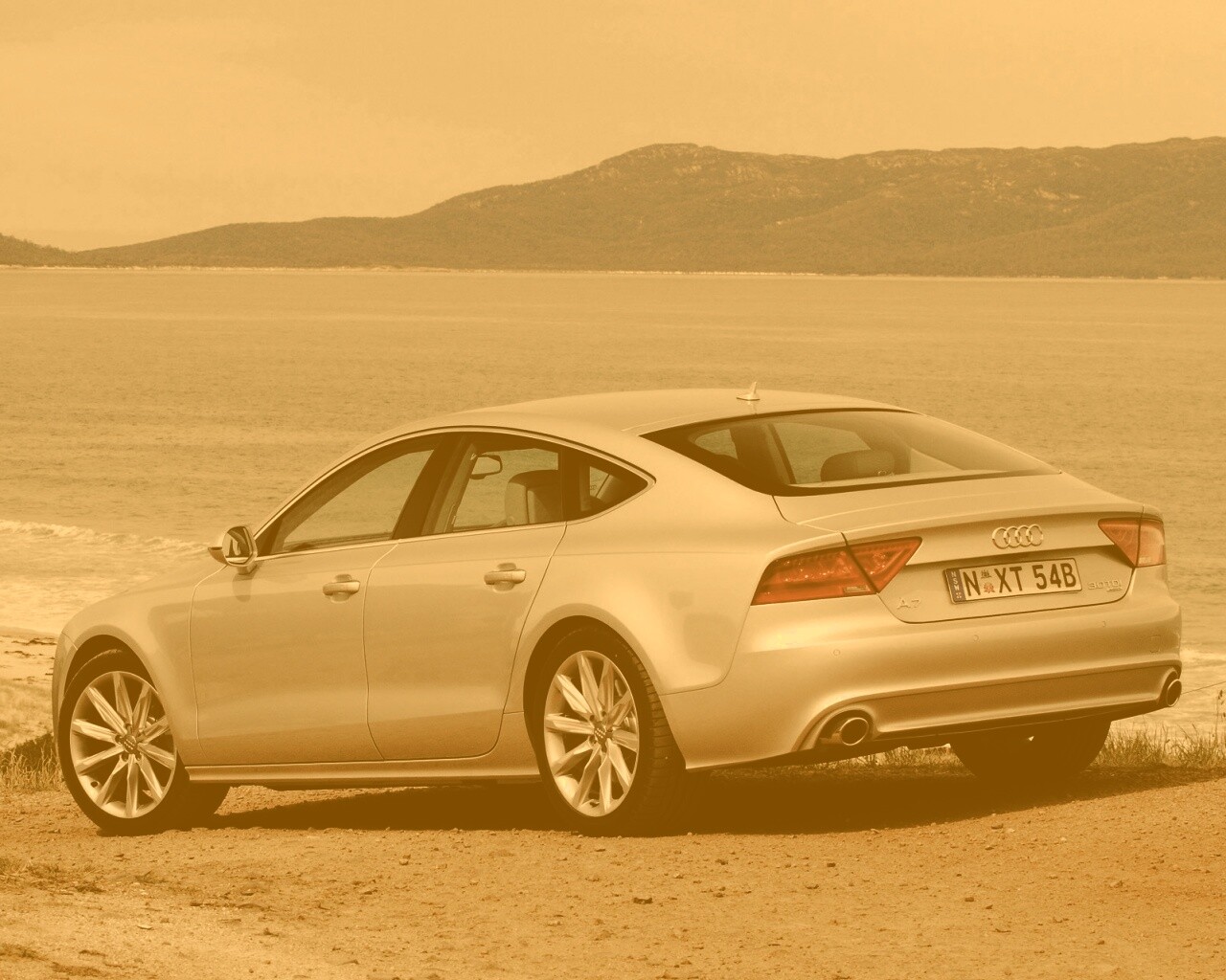 Audi A7 обои