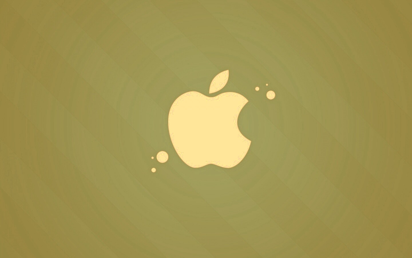 Логотип Apple на фоне голубых полос обои
