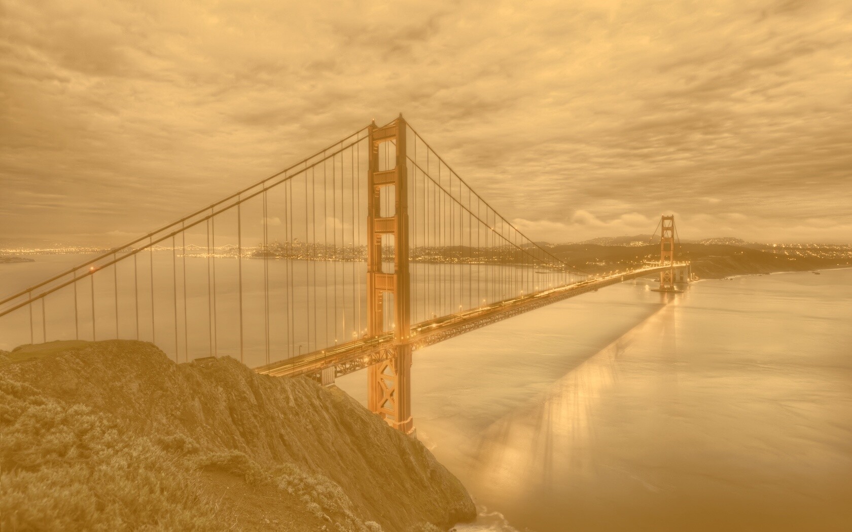 Мост Золотые Ворота обои