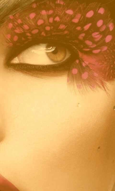 Макияж крупным планом обои