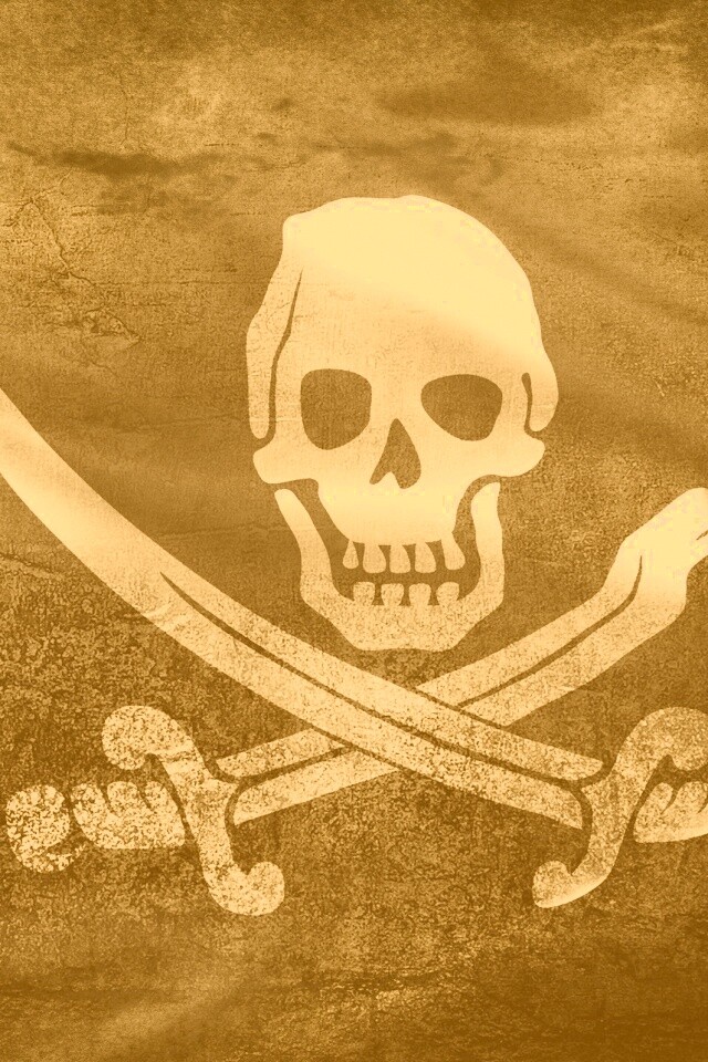 Пиратский флаг обои