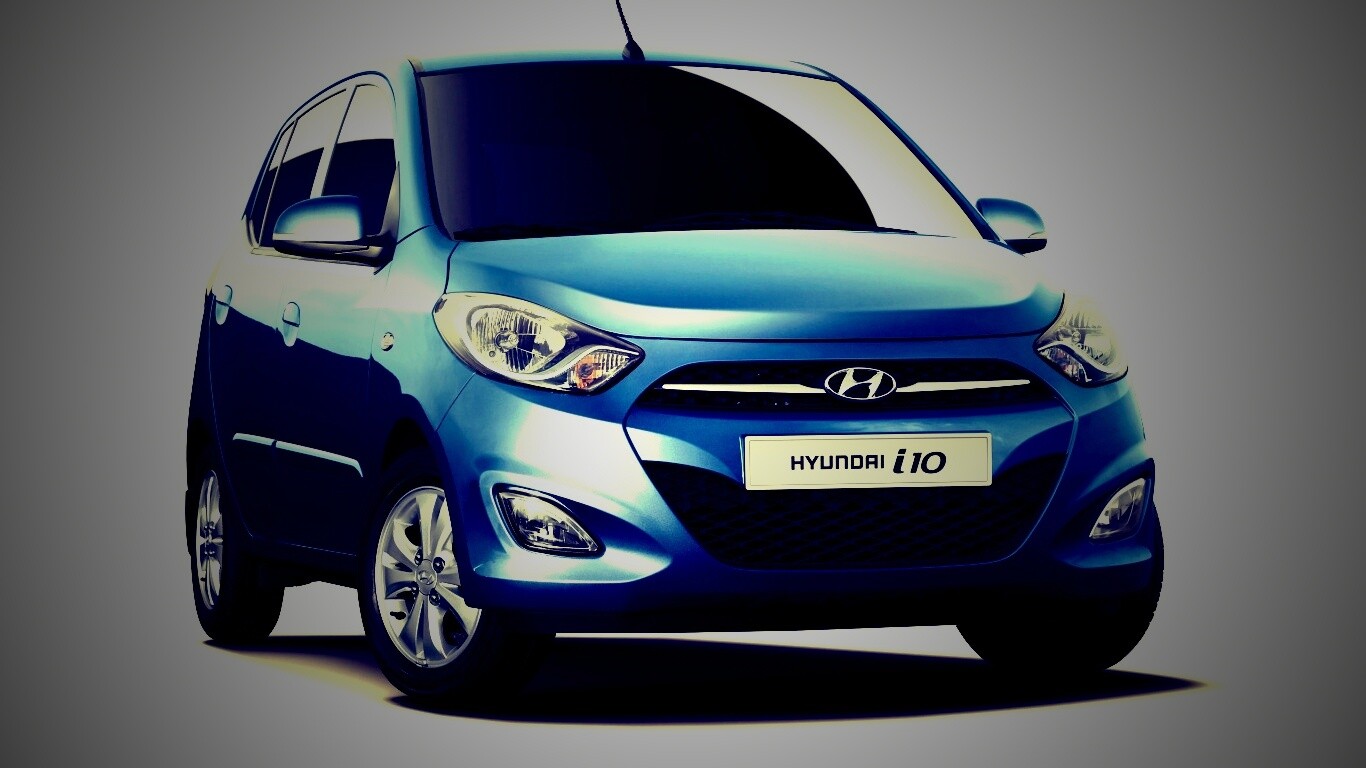 Hyundai i10 обои