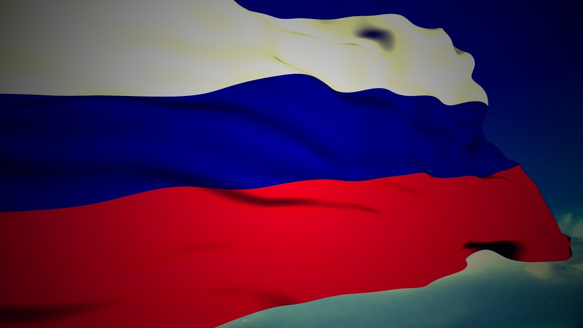 Российский флаг без смс