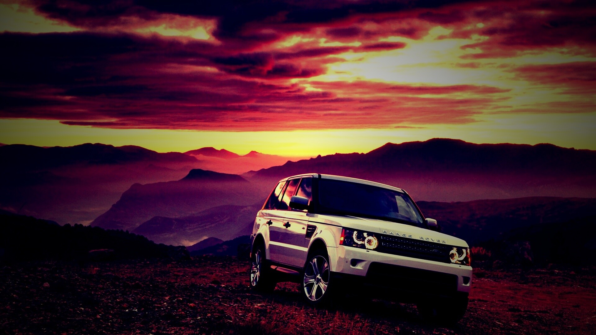 черный Range Rover бесплатно