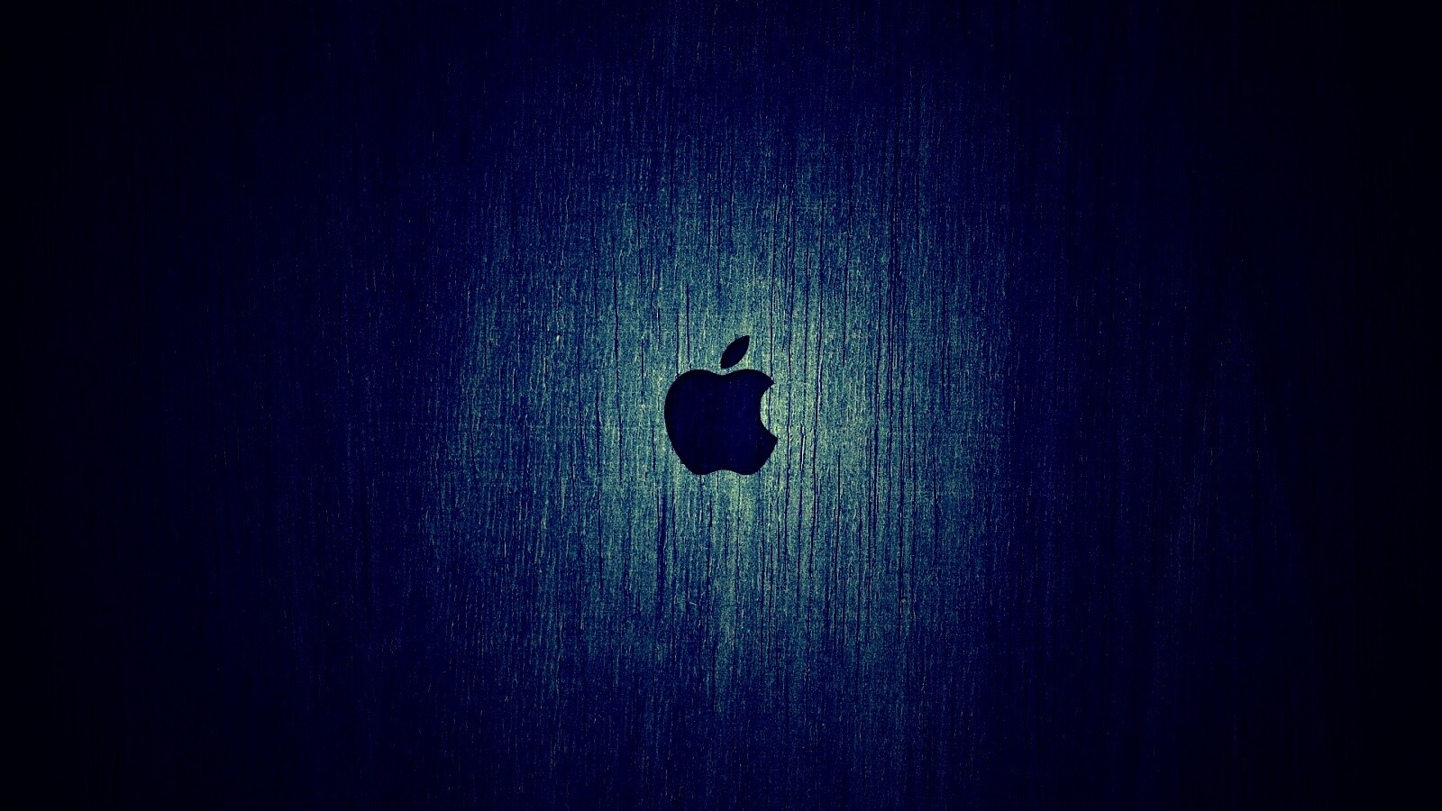 Логотип Apple на доске обои