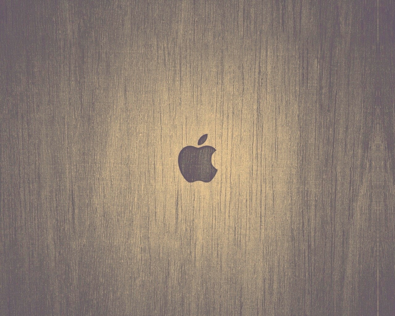 Логотип Apple на доске обои