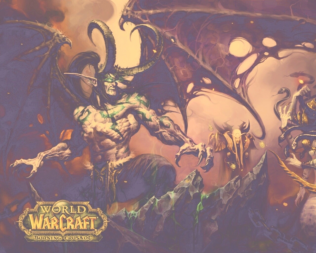 Обои Worldof WarCraft Burning Crusade обои