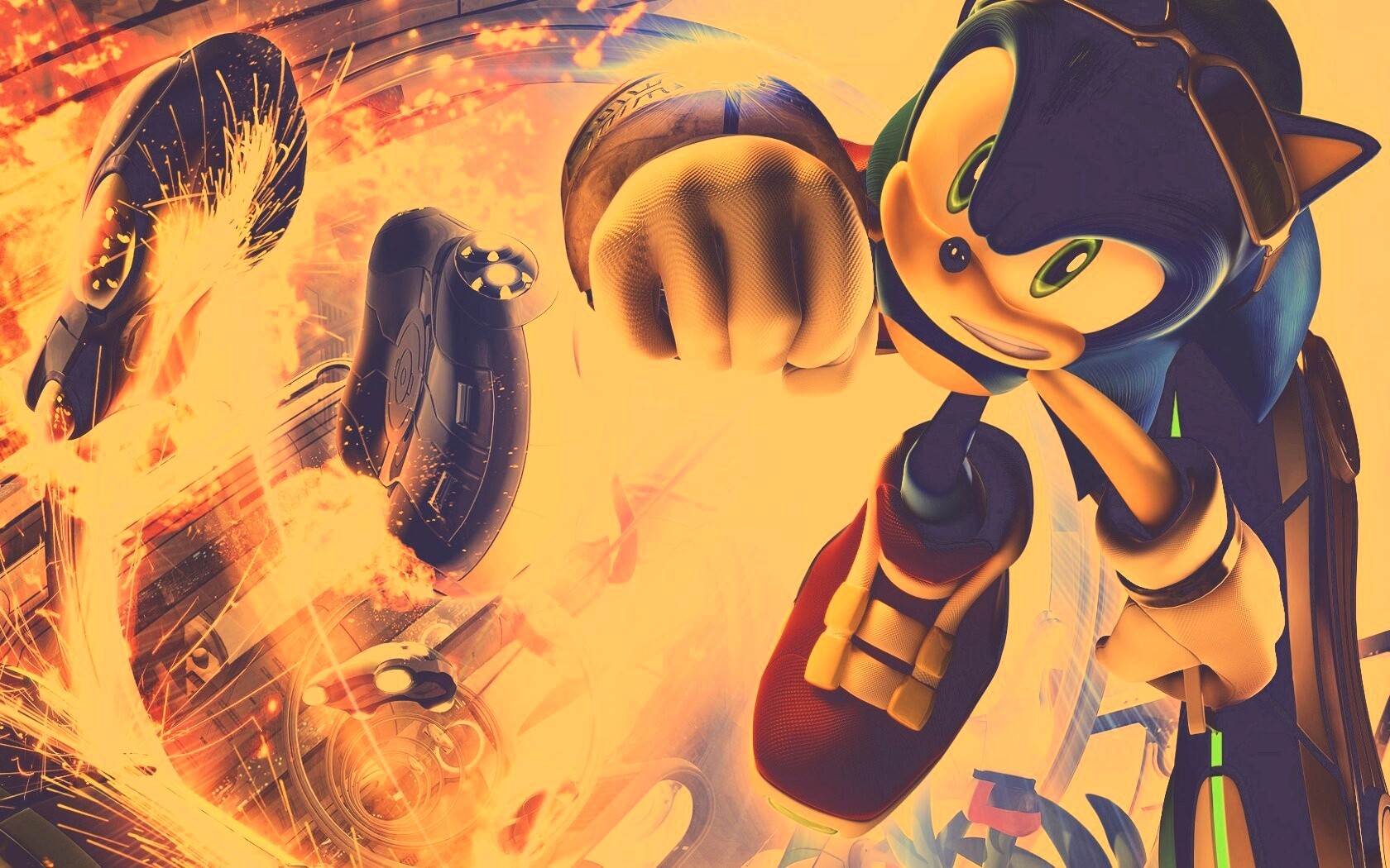 Sonic Riders обои