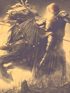 Рыцарь с копьем обои