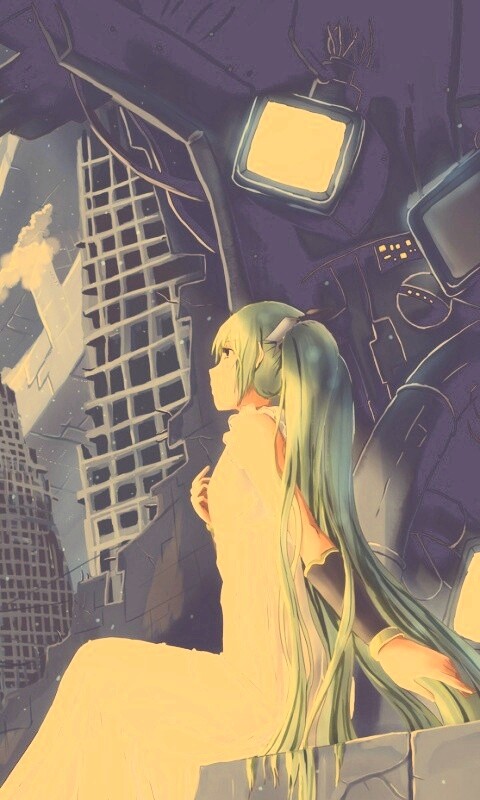 Вокалоид Hatsune Miku обои