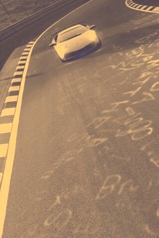 Lamborghini на треке в Grand Turismo 5 обои