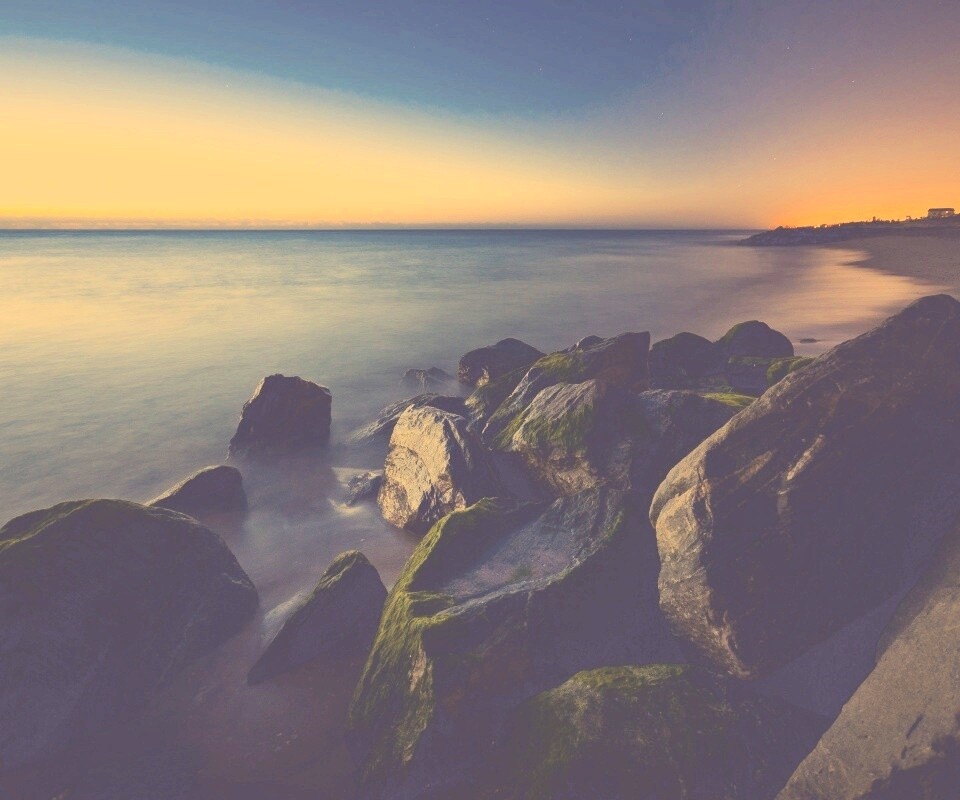 Камни на берегу обои