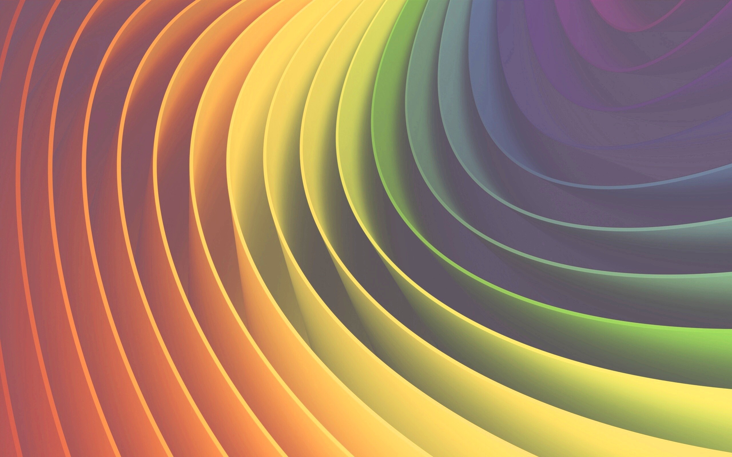 Радуга может быть такой обои