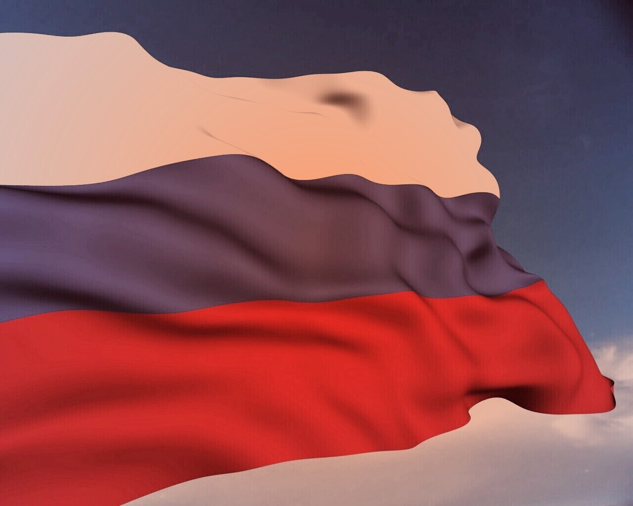 Флаг России обои