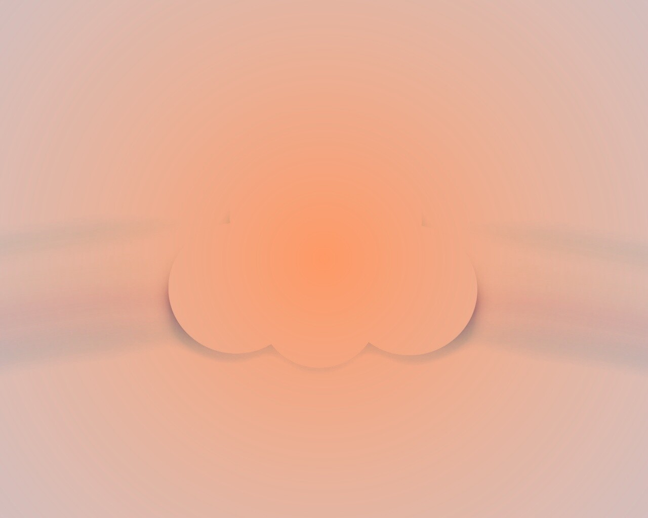 Облако за радугой обои