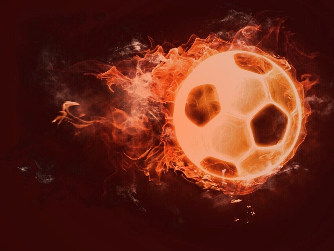 Огненный мяч обои
