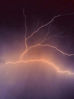 Ветвистая молния обои