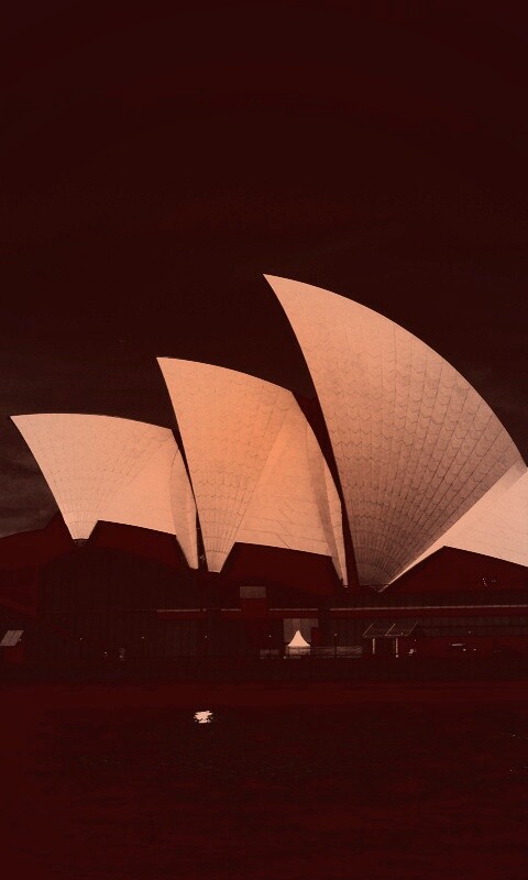 Здание оперного театра в Сиднее обои
